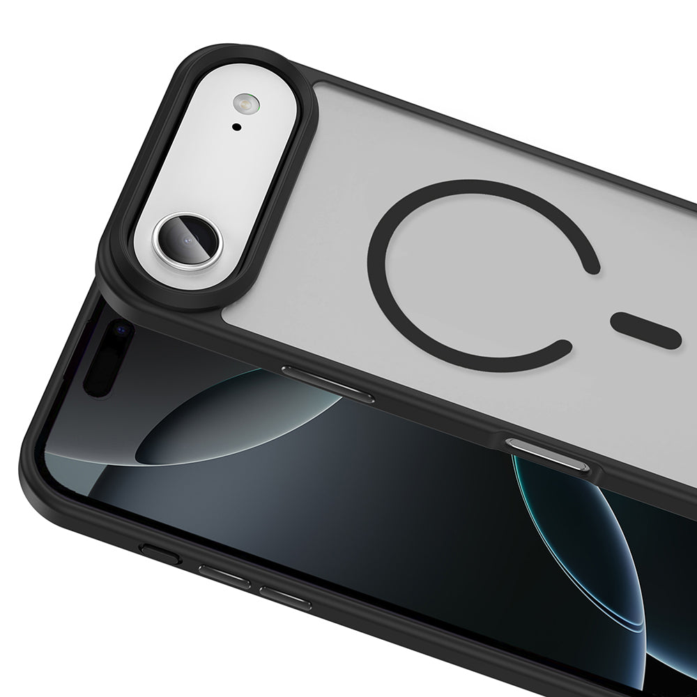 Apple iPhone 17 Air Kılıf M-safe Şarj Özellikli Mat Arka Yüzey Zore Sio Kapak
