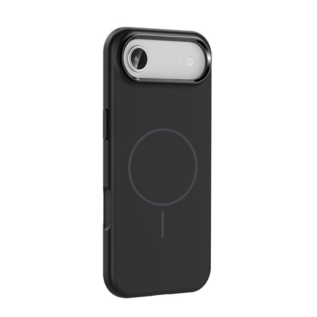 Apple iPhone 17 Air Kılıf M-Safe Şarj Özellikli Metal Kamera Çerçeveli Zore Edi Silikon Kapak