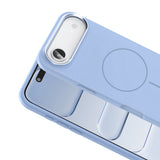 Apple iPhone 17 Air Kılıf M-Safe Şarj Özellikli Metal Kamera Çerçeveli Zore Edi Silikon Kapak