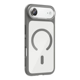 Apple iPhone 17 Air Kılıf M-Safe Şarj Özellikli Metal Kamera Çerçeveli Zore Tiko Kapak