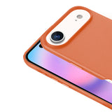 Apple iPhone 17 Air Kılıf M-safe Şarj Özellikli PU Deri Görünümlü Zore Kupra Kapak
