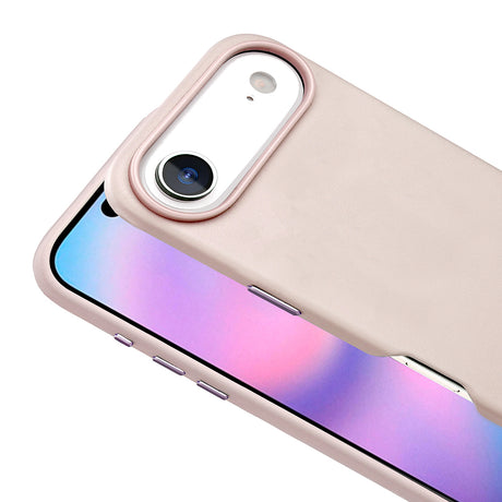 Apple iPhone 17 Air Kılıf M-safe Şarj Özellikli PU Deri Görünümlü Zore Kupra Kapak