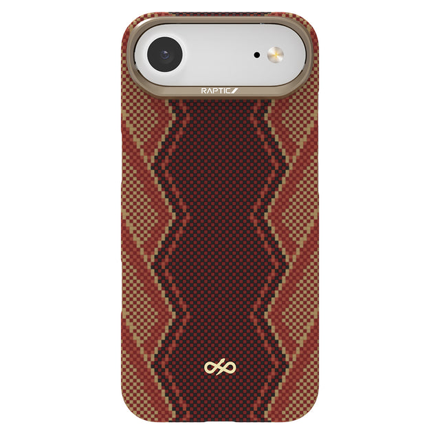 Apple iPhone 17 Air Kılıf M-safe Şarj Özellikli Raptic Aramid Skin Bionic Serisi Kapak