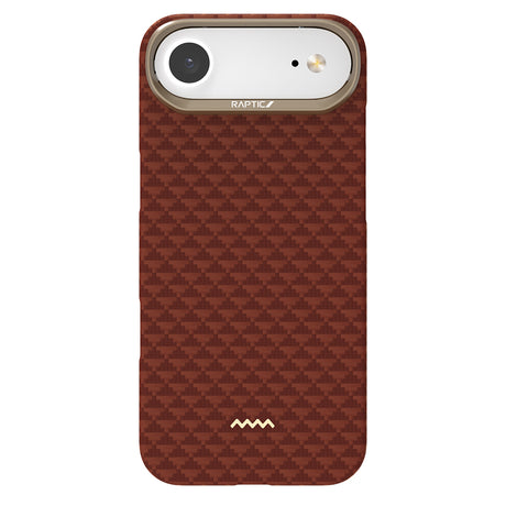 Apple iPhone 17 Air Kılıf M-safe Şarj Özellikli Raptic Aramid Skin Origin Serisi Kapak