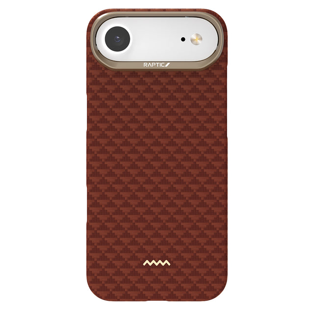 Apple iPhone 17 Air Kılıf M-safe Şarj Özellikli Raptic Aramid Skin Origin Serisi Kapak