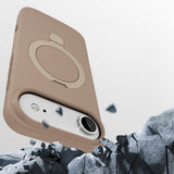Apple iPhone 17 Air Kılıf M-safe Şarj Özellikli Standlı Zore Samara Kapak