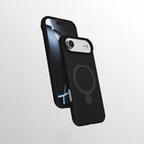 Apple iPhone 17 Air Kılıf M-safe Şarj Özellikli Standlı Zore Samara Kapak