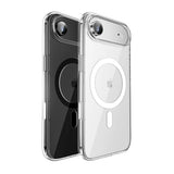 Apple iPhone 17 Air Kılıf M-safe Şarj Özellikli Transparan Sert PC Wlons Pita Kapak