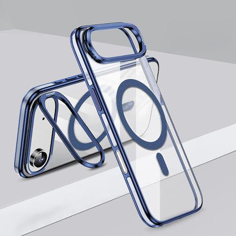 Apple iPhone 17 Air Kılıf M-safe Şarj Özellikli Wlons Standlı Efsane Kapak
