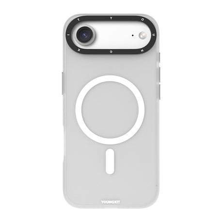 Apple iPhone 17 Air Kılıf M-safe Şarj Özellikli Youngkit Hidden Sand Serisi Kapak