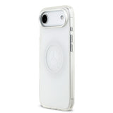 Apple iPhone 17 Air Kılıf Mercedes Benz Orjinal Lisanslı M-safe Şarj Özellikli Buzlu PC Nostaljik Yıldız Dizayn Kapak