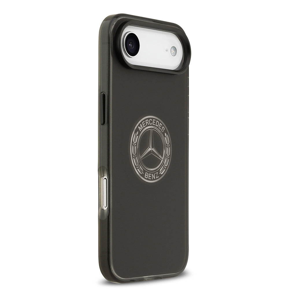 Apple iPhone 17 Air Kılıf Mercedes Benz Orjinal Lisanslı M-safe Şarj Özellikli Buzlu PC Nostaljik Yıldız Dizayn Kapak