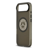 Apple iPhone 17 Air Kılıf Mercedes Benz Orjinal Lisanslı M-safe Şarj Özellikli Buzlu PC Nostaljik Yıldız Dizayn Kapak