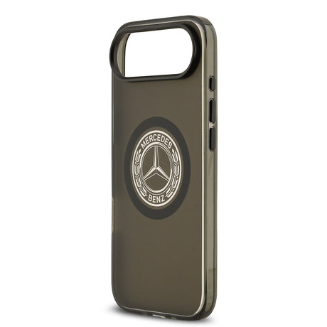 Apple iPhone 17 Air Kılıf Mercedes Benz Orjinal Lisanslı M-safe Şarj Özellikli Buzlu PC Nostaljik Yıldız Dizayn Kapak