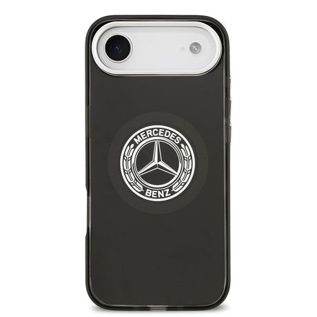 Apple iPhone 17 Air Kılıf Mercedes Benz Orjinal Lisanslı M-safe Şarj Özellikli Çift Katmanlı PC Nostaljik Yıldız Dizayn Kapak