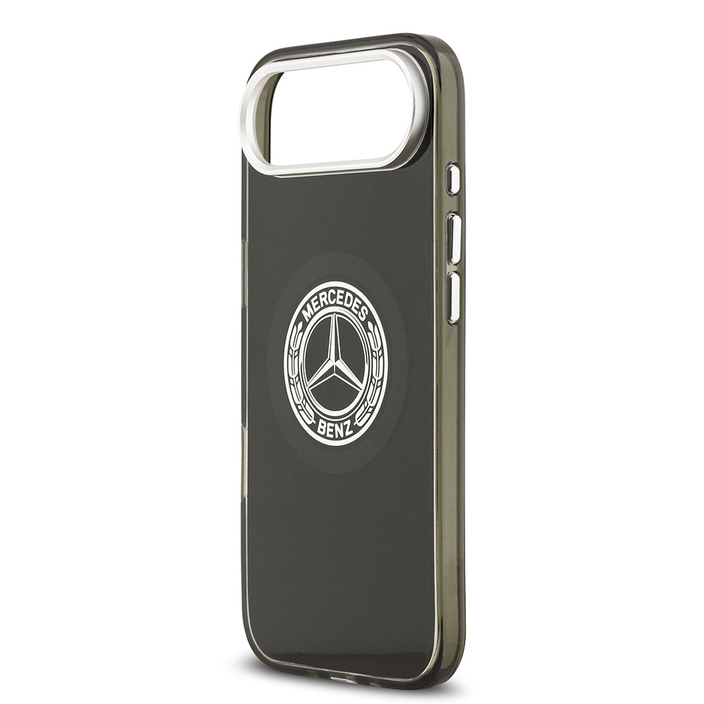 Apple iPhone 17 Air Kılıf Mercedes Benz Orjinal Lisanslı M-safe Şarj Özellikli Çift Katmanlı PC Nostaljik Yıldız Dizayn Kapak