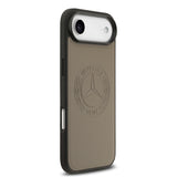 Apple iPhone 17 Air Kılıf Mercedes Benz Orjinal Lisanslı M-safe Şarj Özellikli Hakiki Deri Nostaljik Yıldız Dizayn Kapak