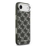 Apple iPhone 17 Air Kılıf Orjinal Lisanslı M-safe Şarj Özellikli Karl Lagerfeld IML Baskılı Monogram Dizayn Kapak