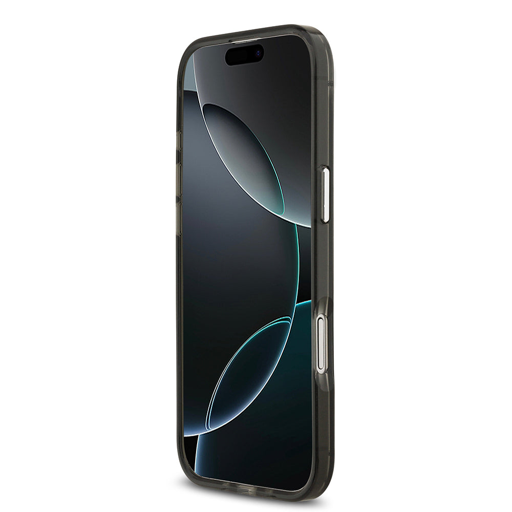 Apple iPhone 17 Air Kılıf Orjinal Lisanslı M-safe Şarj Özellikli Karl Lagerfeld IML Baskılı Monogram Dizayn Kapak