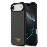 Apple iPhone 17 Air Kılıf Redbull Orjinal Lisanslı M-safe Şarj Özellikli Karbon Fiber Parlayan Logolu Kevlar Kapak