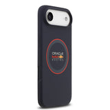 Apple iPhone 17 Air Kılıf Redbull Orjinal Lisanslı M-safe Şarj Özellikli Kırmızı Halka ve Logo Silikon Kapak