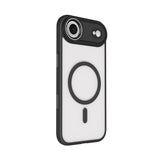 Apple iPhone 17 Air Kılıf Wireless Şarj Özellikli Zore Krom M-safe Silikon Kapak