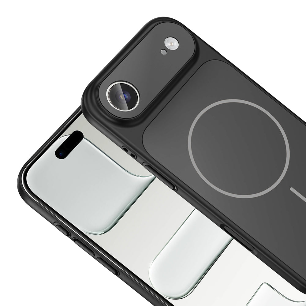 Apple iPhone 17 Air Kılıf Zore M-Safe Şarj Özellikli Kamera Korumalı Formen Kapak