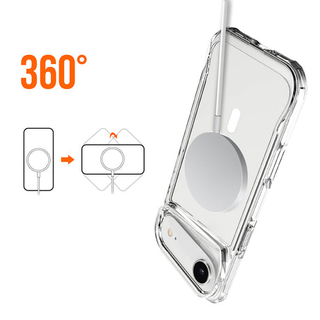 Apple iPhone 17 Air Kılıf Zore M-safe Şarj Özellikli T-Max M-safe Kapak