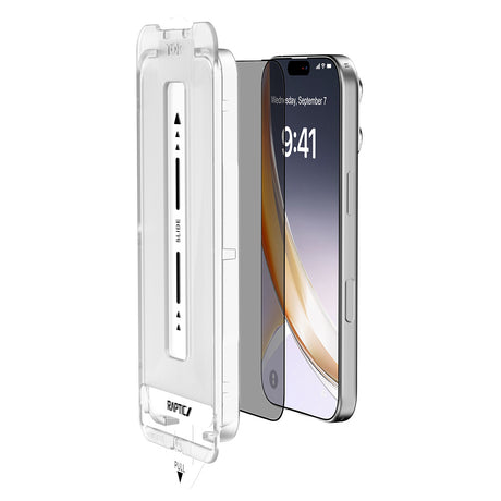 Apple iPhone 17 Air Raptic Air Glass 2.5D Ekran Koruyucu 2 Adet + Kolay Uygulama Aparatlı