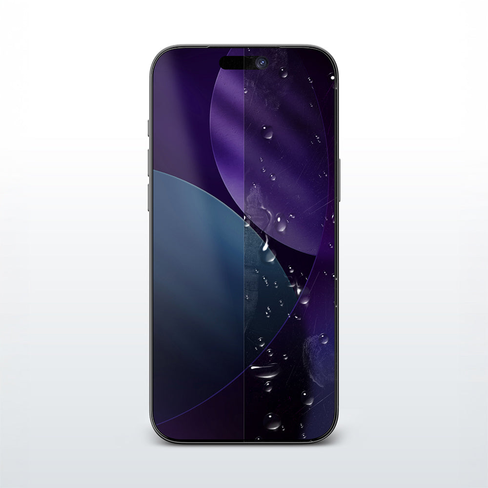 Apple iPhone 17 Amazingthing Titan Privacy Parmak İzi Bırakmayan Temperli Cam Ekran Koruyucu