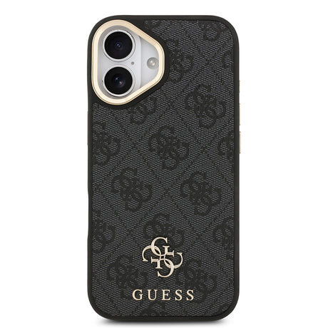 Apple iPhone 17 Guess Orjinal Lisanslı 4G ve Yazı Logolu Kılıf + Ekran Koruyucu + Lens Koruyucu 3in1 Aksesuar Seti