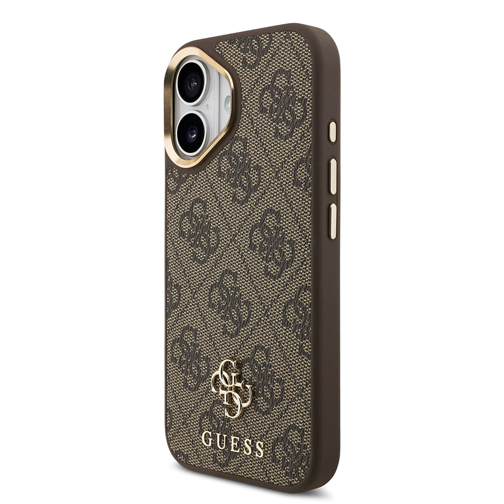 Apple iPhone 17 Guess Orjinal Lisanslı 4G ve Yazı Logolu Kılıf + Ekran Koruyucu + Lens Koruyucu 3in1 Aksesuar Seti