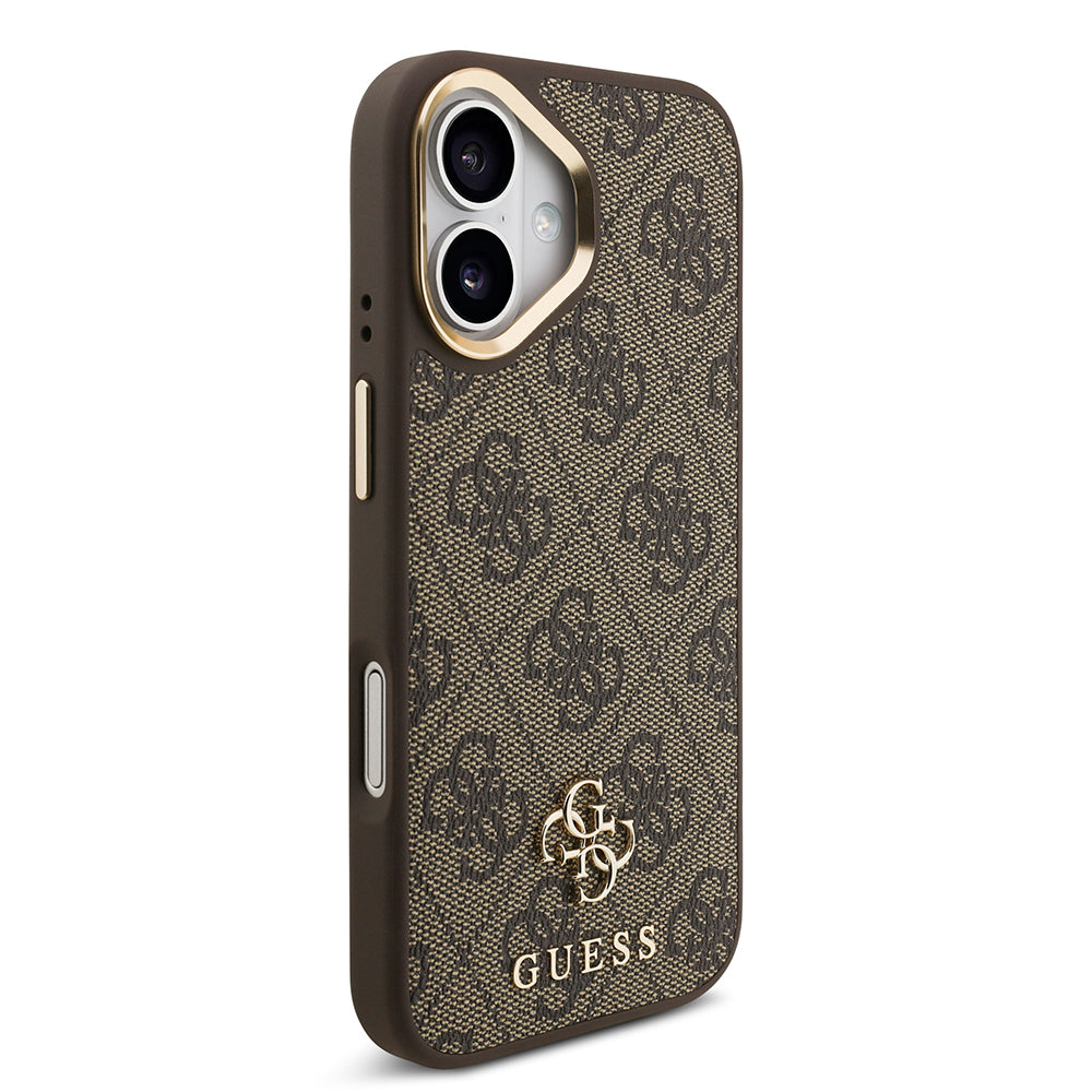 Apple iPhone 17 Guess Orjinal Lisanslı 4G ve Yazı Logolu Kılıf + Ekran Koruyucu + Lens Koruyucu 3in1 Aksesuar Seti