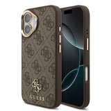 Apple iPhone 17 Guess Orjinal Lisanslı 4G ve Yazı Logolu Kılıf + Ekran Koruyucu + Lens Koruyucu 3in1 Aksesuar Seti