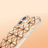 Apple iPhone 17 Kılıf 3D Buz Blok Desenli Zore Paris Kairo TPU Kapak