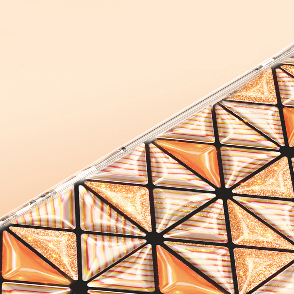 Apple iPhone 17 Kılıf 3D Buz Blok Desenli Zore Paris Kairo TPU Kapak