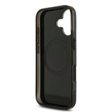 Apple iPhone 17 Kılıf AMG Orjinal Lisanslı M-safe Şarj Özellikli Çift Katmanlı Kırmızı Çapraz Çizgili Kapak