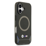 Apple iPhone 17 Kılıf BMW Orjinal Lisanslı M-safe Şarj Özellikli Metal Buton Tasarımlı IML Baskılı M Dizayn Kapak