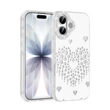 Apple iPhone 17 Kılıf Damla Taşlı Zore Rivas Sert PC Kapak