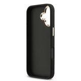 Apple iPhone 17 Kılıf Guess Orjinal Lisanslı 4G Büyük Metal Kamera Çerçeveli ve Logolu Glitter Kapak