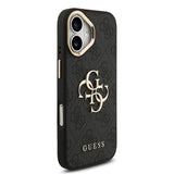 Apple iPhone 17 Kılıf Guess Orjinal Lisanslı 4G Büyük Metal Logolu Kalın Askılı Kapak