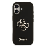 Apple iPhone 17 Kılıf Guess Orjinal Lisanslı Grained Yazı Logolu Kapak