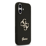 Apple iPhone 17 Kılıf Guess Orjinal Lisanslı Grained Yazı Logolu Kapak