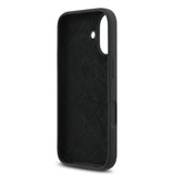 Apple iPhone 17 Kılıf Guess Orjinal Lisanslı Grained Yazı Logolu Kapak