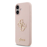 Apple iPhone 17 Kılıf Guess Orjinal Lisanslı Grained Yazı Logolu Kapak
