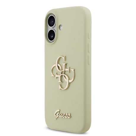 Apple iPhone 17 Kılıf Guess Orjinal Lisanslı Grained Yazı Logolu Kapak