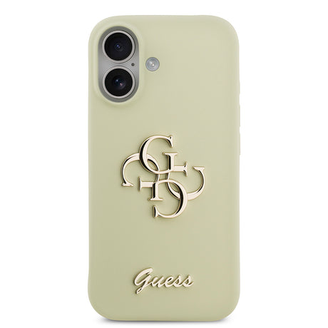 Apple iPhone 17 Kılıf Guess Orjinal Lisanslı Grained Yazı Logolu Kapak
