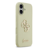 Apple iPhone 17 Kılıf Guess Orjinal Lisanslı Grained Yazı Logolu Kapak