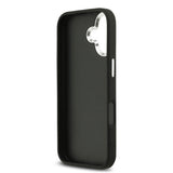 Apple iPhone 17 Kılıf Guess Orjinal Lisanslı Gümüş Metal Kamera Çerçeveli 4G Desenli Metal Büyük 4G ve Yazı Logolu Kapak