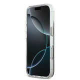 Apple iPhone 17 Kılıf Guess Orjinal Lisanslı M-safe Şarj Özellikli 4G Desenli Simli Silikon Kapak